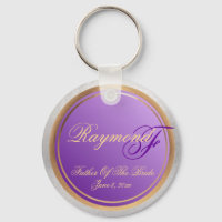 Personalizados de lavanda Padre de Novia Keepsake
