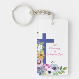 Llavero Personalizar, 50 Aniversario de la Vida Religiosa 