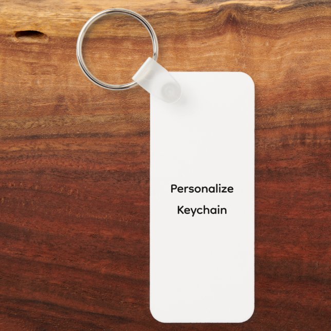 Llavero Personalizar Aluminio (Anverso)