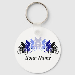Llavero Personalizar con su nombre Bicicleta, Ciclismo, Bi
