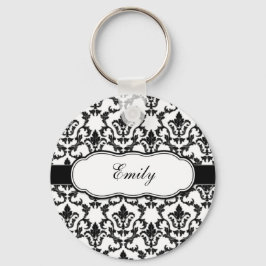 Llavero Personalizar con su nombre Damask Keychain