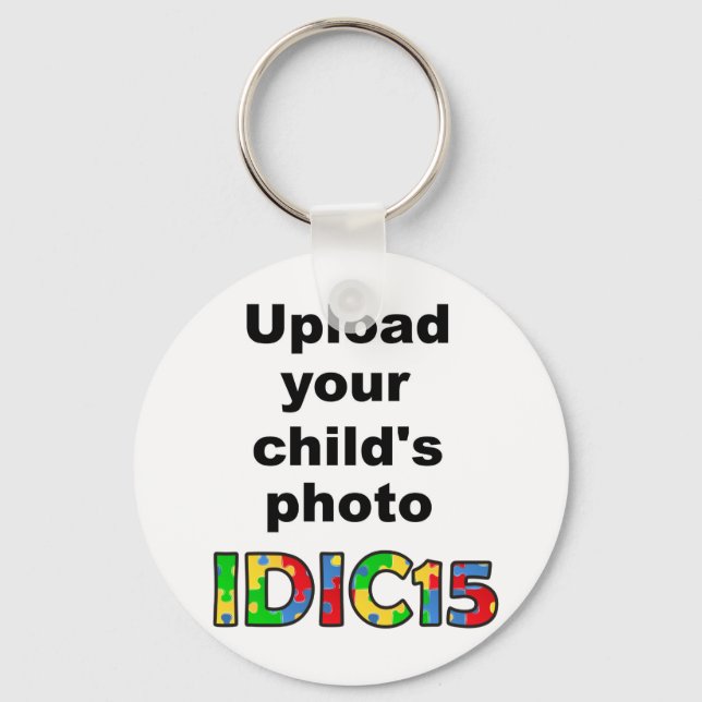 Llavero PERSONALIZAR de cadena de claves IDIC15 (Anverso)