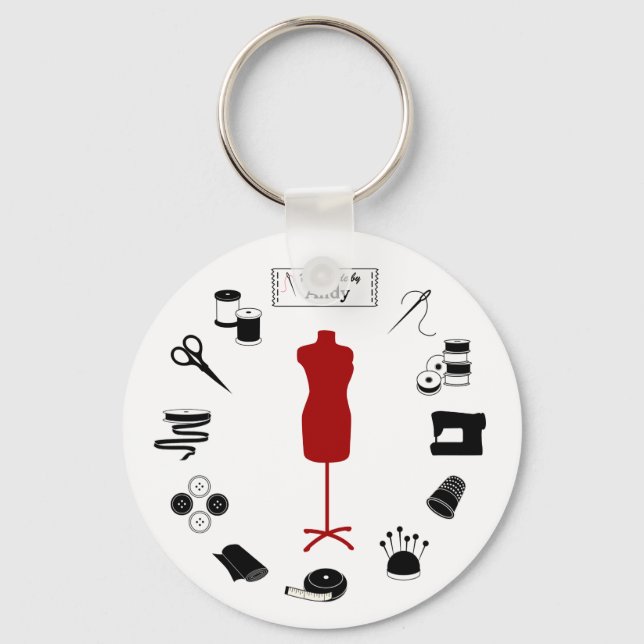 Llavero Personalizar de la cadena de claves Label (Anverso)