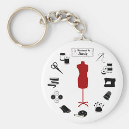 Llavero Personalizar de la cadena de claves Label