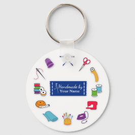 Llavero Personalizar de la cadena de claves Label