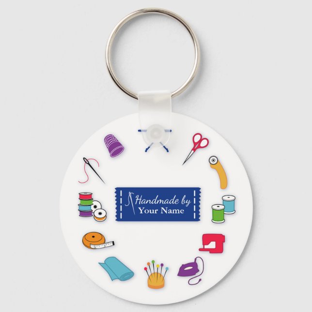 Llavero Personalizar de la cadena de claves Label (Anverso)