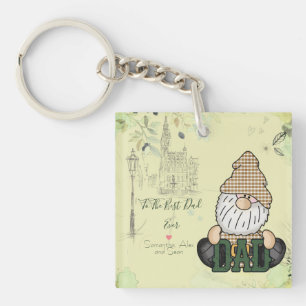 Llavero Personalizar el genoma de papá Regalo Green Vint