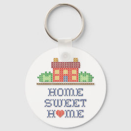 Llavero Personalizar Hogar Sweet Home Keychain