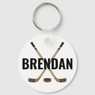Llavero Personalizar Personaliza el nombre del hockey de l