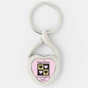 Llavero personalizar personalizado de pareja de valentina 