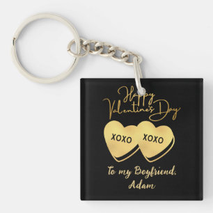 Llavero personalizar personalizado de pareja de valentina 