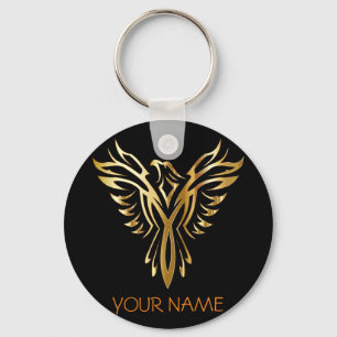 Llavero Personalizar Su Nombre Fénix Keychain