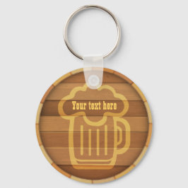 Llavero Personalizar tu Keychain Beer Keg