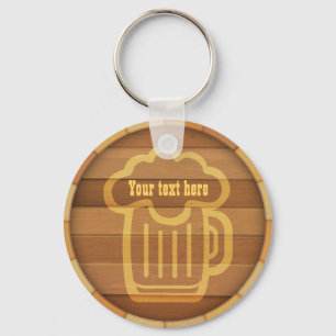 Llavero Personalizar tu Keychain Beer Keg