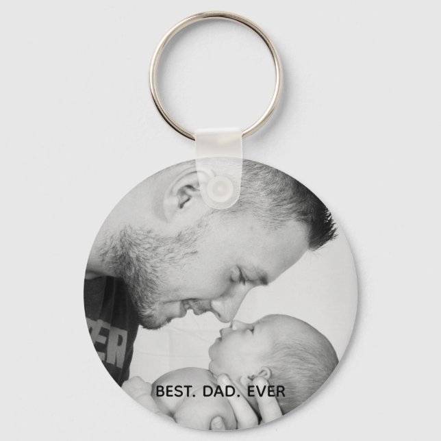 Llavero Personalized Best Dad Ever (Anverso)