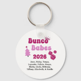 Llavero Personalized Bunco Babe 