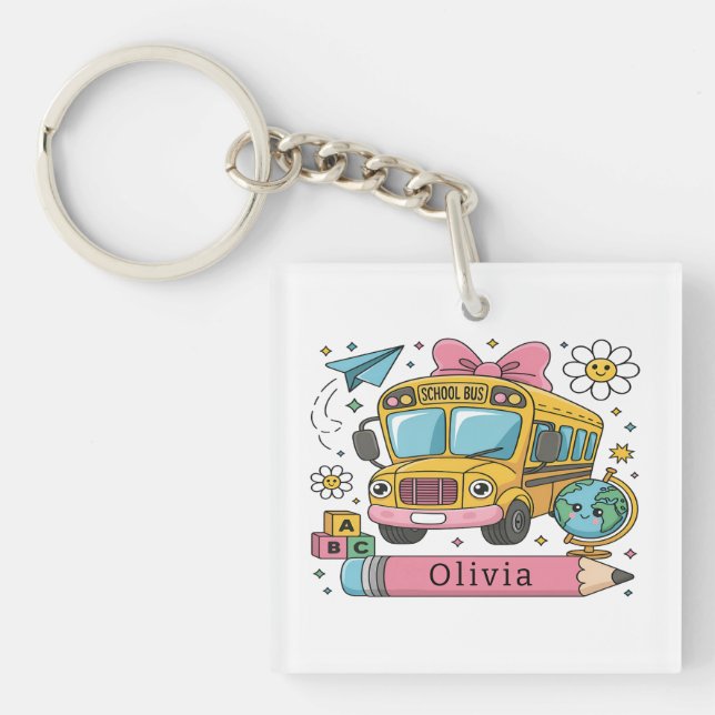 Llavero Personalized Classroom Gift for Back to School (Frente)