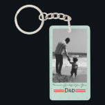 Llavero Personalized Father’s Day Photo Keychain<br><div class="desc">Celebrate Dad with a meaningful keepsake with this Personalized Father’s Day Photo Keychain. This custom keychain allows you to add your favorite photo and create a special gift that Dad can carry with him every day. Whether it’s a cherished family picture, a photo with the kids, or a memorable moment...</div>