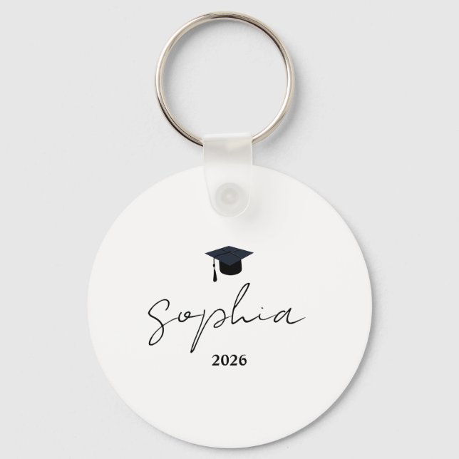 Llavero Personalized Graduation Gift, Custom key, Class (Anverso)
