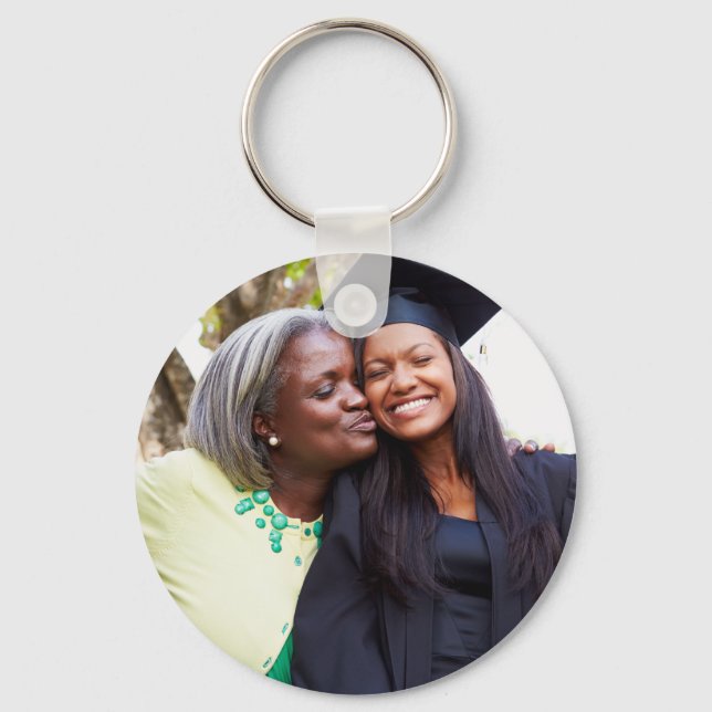 Llavero Personalized Graduation Photo Keepsake Memory Gift (Anverso)