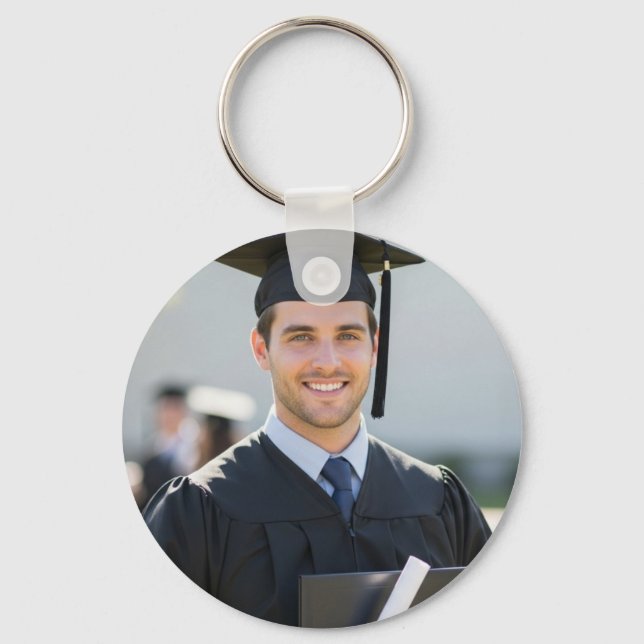 Llavero Personalized Graduation Photo Keepsake Memory Gift (Anverso)