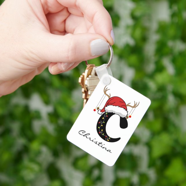 Llavero Personalized Holiday Keychain for Mom or Grandma (Mano)