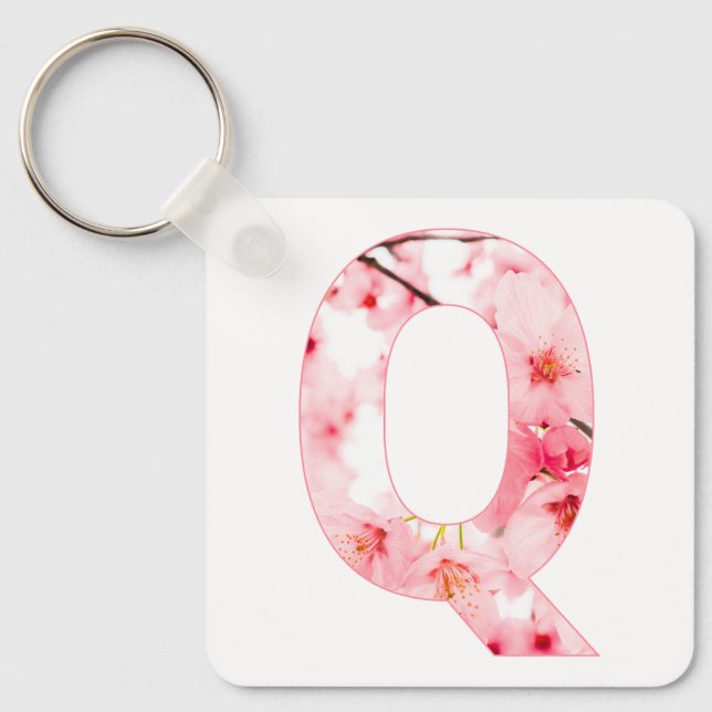 Llavero Personalized Initial Name Traits Keychain Gift (Anverso)