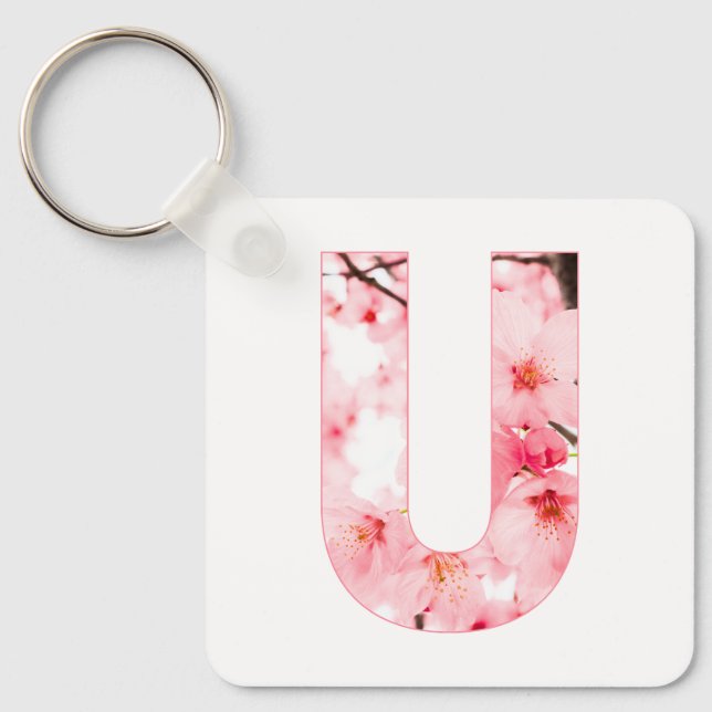 Llavero Personalized Initial Name Traits Keychain Gift (Anverso)