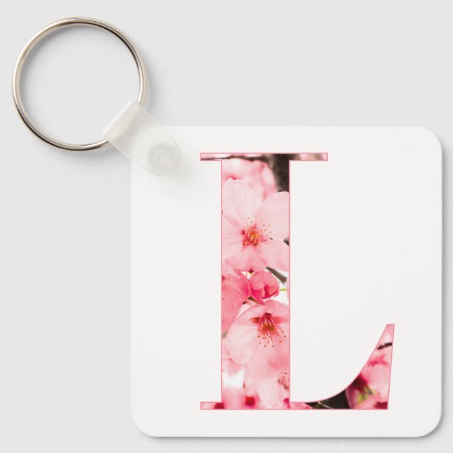 Llavero Personalized Initial Name Traits Keychain Gift (Anverso)
