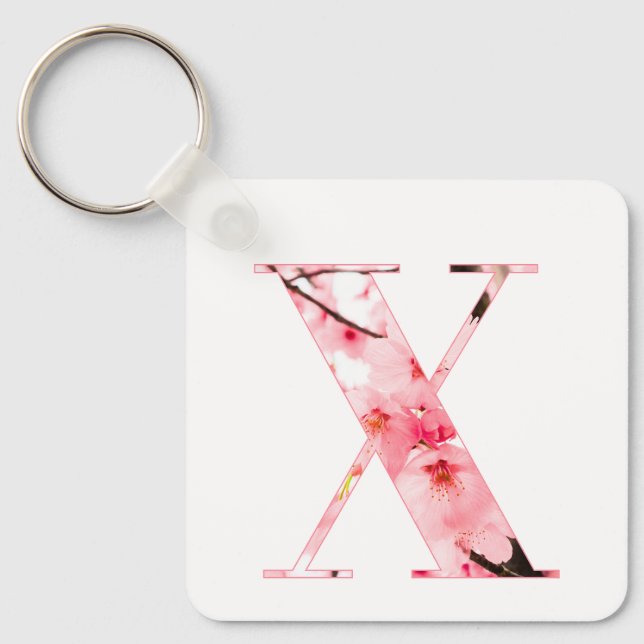 Llavero Personalized Initial Name Traits Keychain Gift (Anverso)