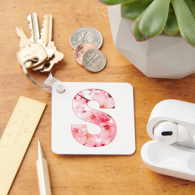 Llavero Personalized Initial Name Traits Keychain Gift (Escritorio )