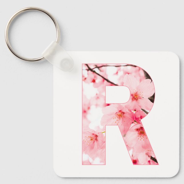 Llavero Personalized Initial Name Traits Keychain Gift (Anverso)