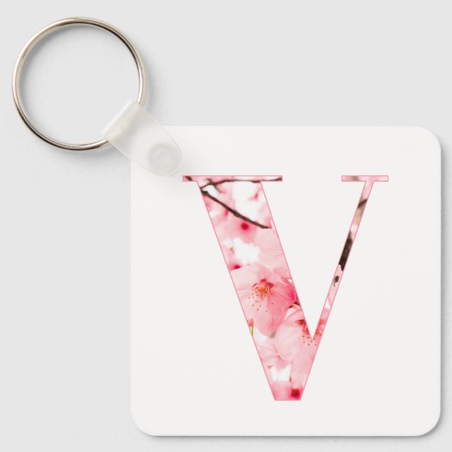 Llavero Personalized Initial Name Traits Keychain Gift (Anverso)