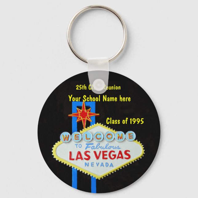 Llavero Personalized Las Vegas Sign Party Favor (Anverso)