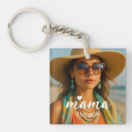 Llavero Personalized Mama Est Year Custom Gift For Mommy