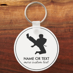 Llavero Personalized Martial Arts Karate Custom Name