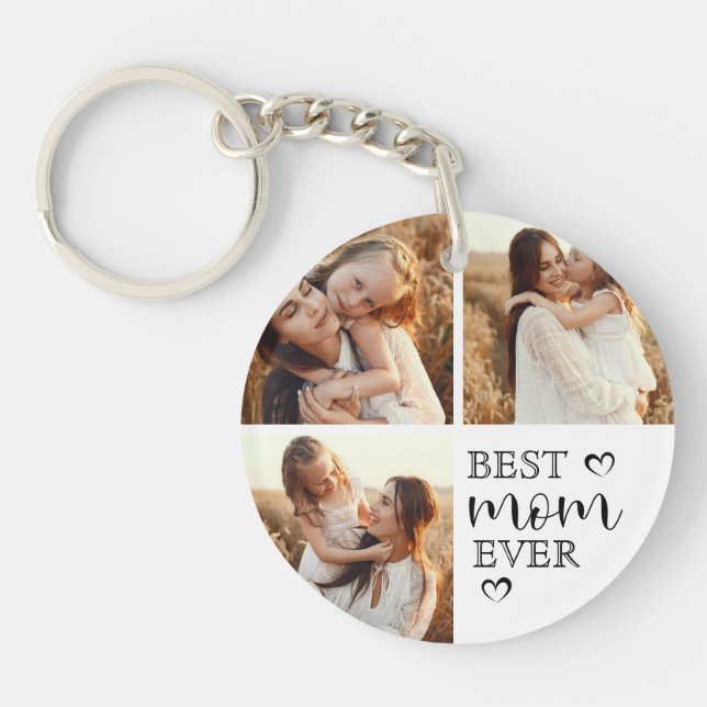 Llavero Personalized Mom Photo | Cute Family Keepsake (Frente)