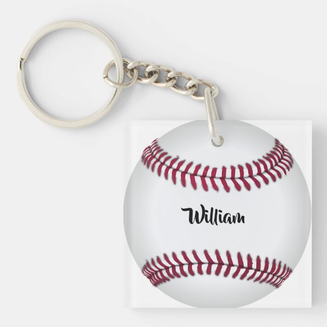 Llavero Personalized Name Baseball (Frente)