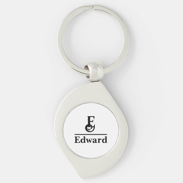 Llavero Personalized Name Metal Keychain (Anverso)