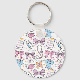 Llavero Personalized Nurse Keychain | Custom Nurse Name
