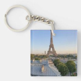 Llavero Personalized Paris City Skyline Souvenir 