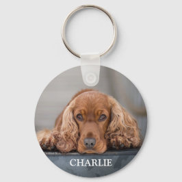 Llavero Personalized Pet Photo Dog Keepsake
