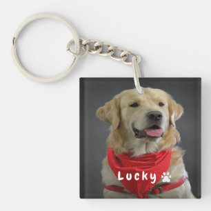 Llavero Personalized Pet Photo Dog Lover with Pho