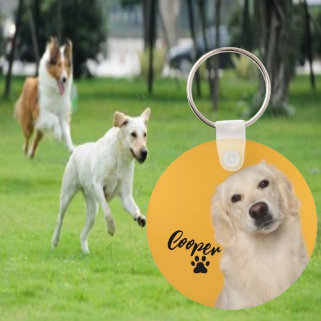 Llavero Personalized Pet  Photo Dog Lover with Photo (Subido por el creador)