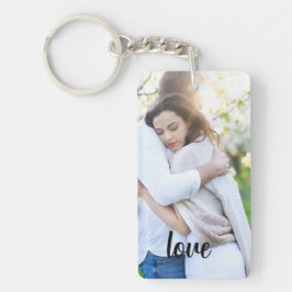 Llavero Personalized Photo and Text Photo Collage Keychain