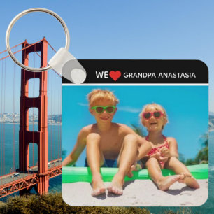 Llavero Personalized photo gift for Grandpa from children