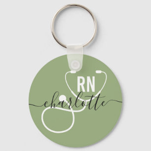 Llavero Personalized RN Registered Nurse Graduation