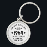 Llavero Personalized vintage birthday gift<br><div class="desc">You can add some originality to your wardrobe collection with this vintage classic birthday graphic design with awesome typography font lettering, is a great gift idea for men, women, husbands, wife girlfriend, and a boyfriend who will love this one-of-a-kind artwork. The best amazing and funny holiday present for your happy...</div>