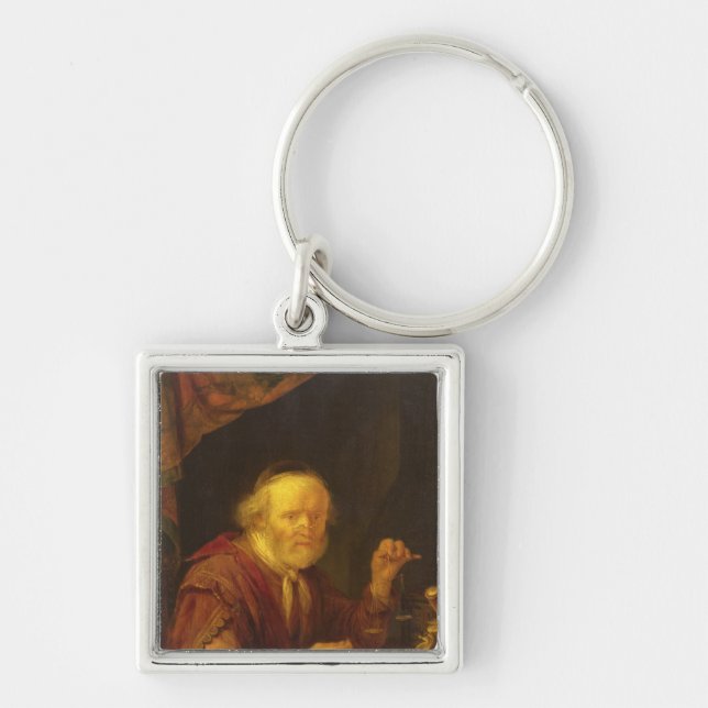 Llavero Pesaje del oro (Frente)