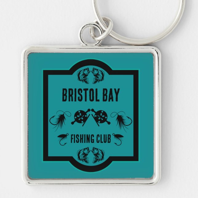 Llavero Pesca con Mosca Canadá (Frente)